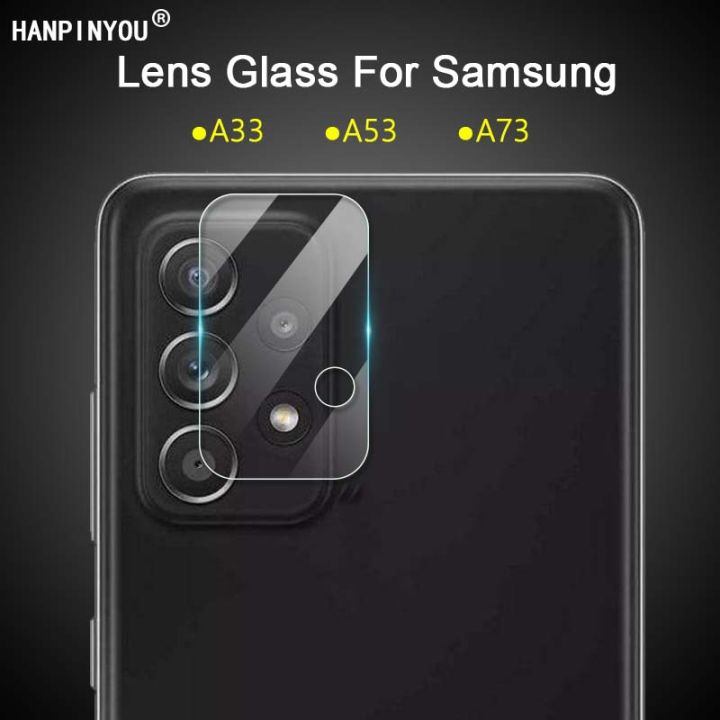For Samsung Galaxy A73 A53 A33 5G HD Clear Ultra Slim Back Rear Camera Lens Protector Cover Soft Tempered Glass Protection Film