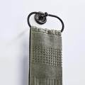 Brass Towel Ring Hand Rack Wall Mounted Bathroom Towel Rack White. 