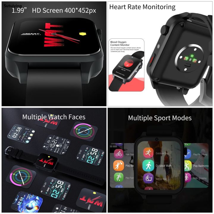 Sutuiying%20BFDBF%20KOM3%204G%20Smart%20Watch%20Phone%204GB%2064GB%20Android%20LTE%20GPS%201.99%7C%20HD%20Camera%20Luxury%20Google%20Play%20Store%20SIM%20Card%20Ultra%20Fitness%20Sports%20Men%20Women%20FTJTR%20-%20Image%204