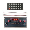Audio Decoder Board Display Screen For Speaker Lossless Audio Player Bluetooth Usb Aux Tf Fm Car Music Mp3 Decoder Board. 