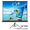 Portable Tripod Projector Screen (96"X96"). 