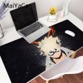 Pad Of Desk Maiyaca Mouse Hero Pad Mat Lap Mouse Academia Katsuki My Bakugou Anime Gaming Warcraft Xxl For Lol/World(Nyf_Lock Edge 30X70Cm). 