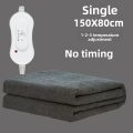Hot Selling 9-Level Partitioned Timed Temperature Control Electric Blanket for Home, Student Dormitory, Office, Dual Control Constant Temperature Heating Blanket, Warm Mattress - EU Standard (Contact Customer Service for Other Specifications). 