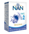 Nestle NAN 2 HMO Follow Up Formula with Iron - 6-12 Months, 300g Bag in Box Pack. 