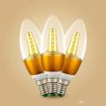 5W  LED Candle Bulb Light E14 & E27 (Table Lamp, Wall Lamp). 