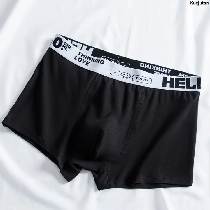 KuejutanOriginal%20Fashion%20Nova%20Ready%20Stock%20Mens%20Underwear%20Cotton%20Trend%20Hello%20Breathable%20Spender%20Lelaki%20Large%20Size%20Boxer%20Briefs%20for%20Men%20-%20Image%208