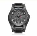  Curren 8225 Quartz Fashion Watch Man Calendar Leather Strap Display Waterproof Wrist Watch. 