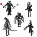 ANGCHI Skibidi Toilet Man Skibidi Toilet Man Blocks MOC Game Series Monitor Man Speakerman Titan Model Toys Building Blocks Set Removable Toy for Children. 