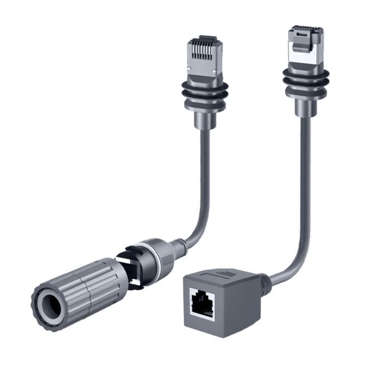 Portable Rj45 Portable IP68 Waterproof SPX To RJ45 Cable 1200Mbps Sealing Rubber Ring ...