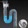 Bathroom Sink Drain Set Universal Drainage Pipe for Kitchen Sink Basin Hotel. 