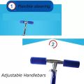 IRIS Scooter for Adult Youth Kids - Foldable Adjustable Portable Ultra-Lightweight | Teen Kick Scooter with Shoulder Strap, Birthday Gifts for Kids 3 Years Old and Above | Support 220 lbs |LMH ST457 |KU668 |LKUMH79LKG | L3. 
