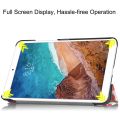 for Xiaomi Mi Pad 4 Case Slim Print PU Leather Magnetic Flip Sleeve Sleep Wake Anti-drop Protective Cover Mi Pad4 8inch Pouch. 