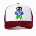 Papyrus Printed hat Game Undertale baseball cap Skull Brother Sans Summer Mesh Trucker hats Men Game Anime caps Snapback. 
