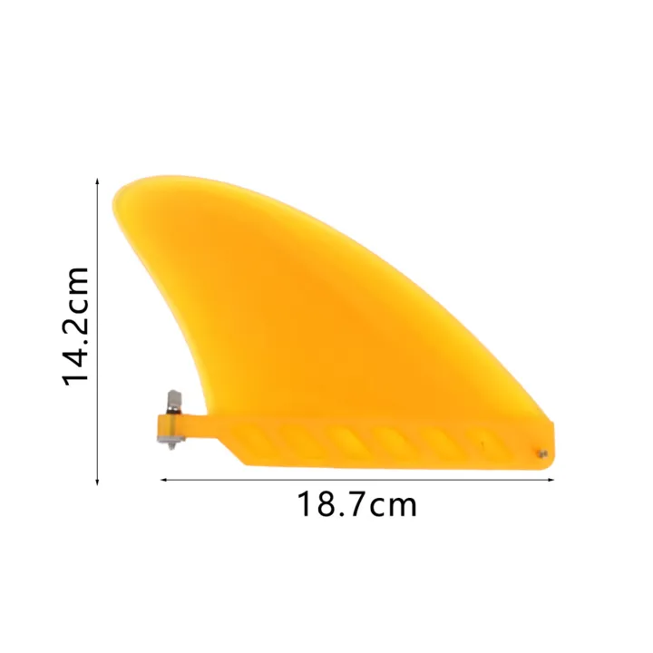 KOKKO%20Surf%20&%20SUP%20Single%20Fin%20Detachable%20Center%20Fin%207.36inx5.59in%20Replacement%20Quick%20Release%20Paddle%20Board%20Fin%20For%20Longboard,%20Surfboard%20And%20Paddleboard%20-%20Image%204