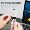 Vention Self-adhesive Velcro tape USB Cable Protector Hook  Loop Cable Tie Wire Cord Management. 