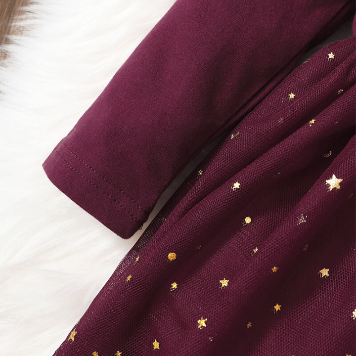 Toddler%20Baby%20Girl%20Party%20Dress%20Daddy's%20Girl%20Long%20Sleeve%20Princess%20Dress%200-2%20Years%20Autumn%20Clothes%20-%20Image%207