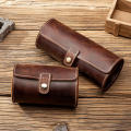 Roll Retro Case Travel Box Leather Storage Box Watch Box. 