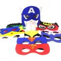 【HUT】 10 Pcs/Lot Disney Halloween Superhero Masks Christmas Birthday Party Dress Up Cosplay Mask For Kids Children Favor Mystery Gift. 