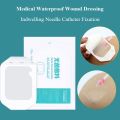 plasters medical 100Pcs Medical Waterproof Surgical Adhesive PU Film Wound Dressing I.V. Cannula Indwelling Needle Catheter Fixation StickerFirst Aid Kits. 