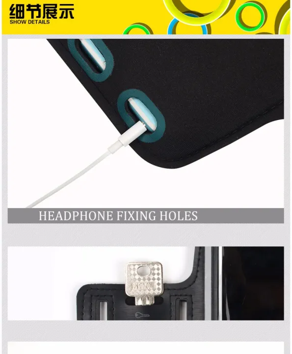 6%20inch%20Waterproof%20Sport%20Gym%20Running%20Armband%20For%20iPhone%20Sports%20Running%20Arm%20Band%20Cell%20Phone%20Holder%20Pouch%20Case%20-%20Image%205