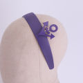 Virtual anchor VTuber Akua headband headband, blue sea route, Minato, Akua hairband, violet private service props. 