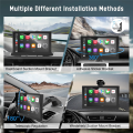 Wireless Carplay Car Stereo, 9Inch Touch Screen Carplay and Android Auto, Dash Cam, Backup Camera, Mirror Link//FM/BT. 