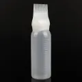 Myyeah 170ml Plastic Hair Dye Shampoo Bottle Applicator with Graduated Brush Dispensing Kit Salon Hair Coloring Dyeing Styling Tools-White. 