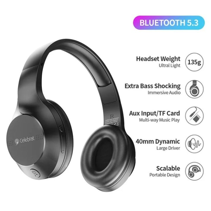 Celebrat%20A27%20High%20Quality%20Bluetooth%20Wireless%20Stereo%20Headphone%20-%20Image%203