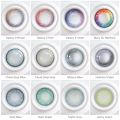 OVOLOOK-2 s/pair 10 Tone Colored Lenses for Eyes Beauty Contact Lenses Comestic Eye Color Lens 14mm for Myopia with Container. 
