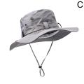 【HOT】 New Sun Hats For Men Outdoor Fishing Cap Wide Brim Anti-UV Protection Women Bucket Hat Summer Hiking Fisherman Caps. 