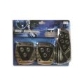 Universal Non-Slip Car Pedal Cover Set – Sporty Design for Brake, Clutch & Accelerator – HT-7003 For Manual Vehicles. 