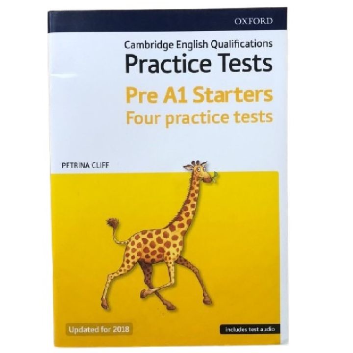 Cambridge English Qualifications Practice Test Pre A1 Starters Four ...