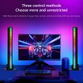 RGB Voice Control Synchronous Rhythm Light Internet Popular Colorful Music Ambient Light Car Desktop Induction Creative Led Pick. 