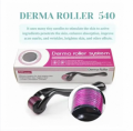 Derma Roller  System Professional  Derma Roller  0.5mm 540  for Acne, Skin Scar, Black Head, Hair  Needles To Remove Dark Spots And Tighten Skin Daily Routine For Hair And Skin Care. 