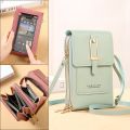 【HOT】 Women Bags Soft Leather Wallets Touch Screen Cell Phone Purse Crossbody Shoulder Strap Handbag For Female Cheap Women's Bags. 