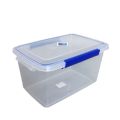 Storage Box Plastic Refrigerator Large Rectangular Heightened Freezer Box Crisper Commercial Transparent Sealed Box. 