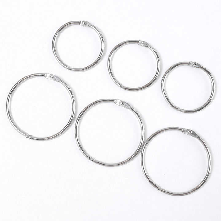 1/5/10/30pcs%20Metal%20Ring%20Binder%2038mm%2050mm%20Multifunctional%20Loose-leaf%20Book%20Hoops%20Opening%20Office%20Binding%20Supplies%20-%20Image%203