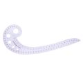 Qsezeny French curve sewing set sewing machine ruler multi-function sewing tool cutting ruler clothing sample metric ruler. 