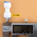 1/4tube quick coupling diameter 6.5MM straight Connector Family drink water RO filter reverse osmosis system 1544 Joint. 