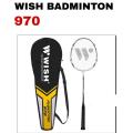 Wish Badminton Racket 970 (Single Piece) / Badminton Racket Wish 970 (Single Piece). 