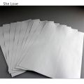 21cm Chzimade 10Pcs A4 Double-Sided Tape Self-adhesive Sheet Transparent Glue Clear Sticker Paper for Craft Cards Photo Album Making. 