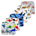 6Pcs/lot teenager kids boys underwear baby boxer briefs soft organic cotton children panties for boy for 2-10years underpants. 