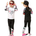 Yfashion 2pcs Children Split Swimsuit Sunscreen Quick-drying Long-sleeved Tops Trousers Swimwear For Boys Girls. 