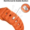 Sport Strap For Apple Watch Band Ultra 2 49mm 45mm 44mm 42mm 41mm 40mm 38mm 40mm Soft Silicone Correa Bracelet iWatch Series 9 Ultra 7 Se 3 6 8 5 4 38mm-41mm & 42mm-49mm. 