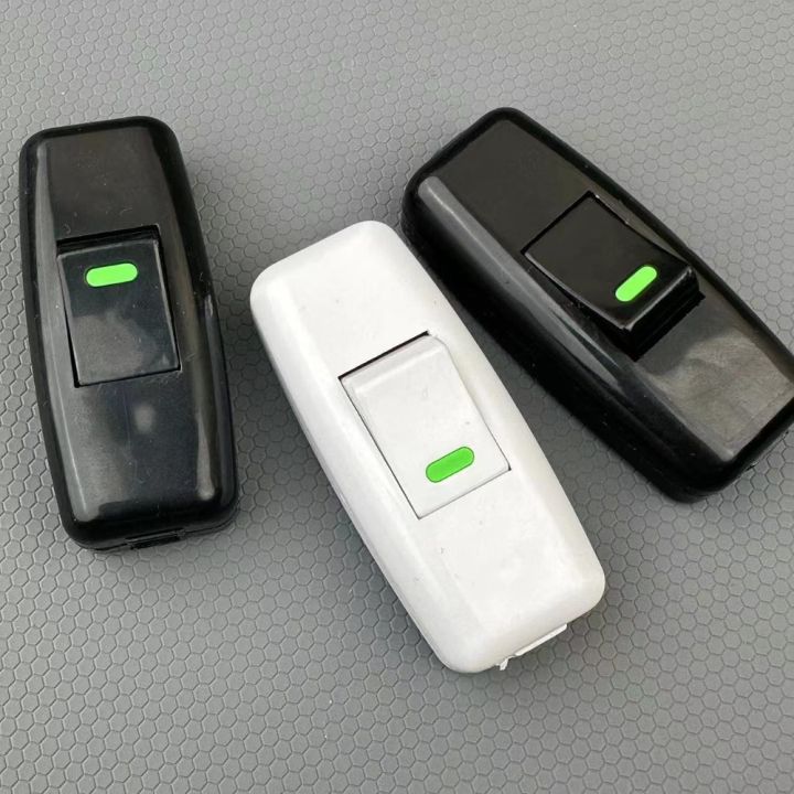 2pcs%20Cable%20Switches%20Plastic%20Boat%20Shape%20Switch%20Square%20Convenient%20Small%20Rocker%20Button%20Classic%20Light%20Switch%20Desk%20Light%20-%20Image%203