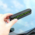 Temporary Car Parking Phone Number Card Plate Adhesive Magnetic Numbers Sticker Display Holder. 