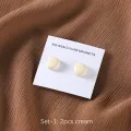 Matte Silk Scarf No Snag Hijab Magnet Brooch Strong Magnetic Buttons Round Silk Scarf Shawl Dual-use Collar Clip Cufflinks. 
