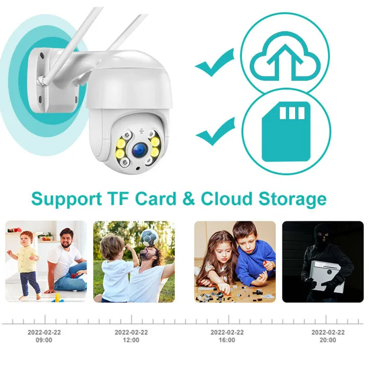 ICSEE%203MP%20Security%20WIFI%20Outdoor%20IP%20Camera%20PTZ%20Wireless%20IP%20Camera%20CCTV%20ICSEE%20/%20V380%20Pro%20-%20Image%207