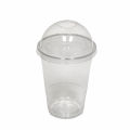 200ml Juice cup Clear with Dome lid with straw hole 200ml 200/100/50/25 pieces. 