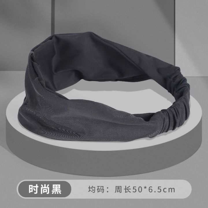 Yoga%20Hair%20Band%20Face%20Wash%20Female%20Sweat-Absorbent%20Summer%20Antiperspirant%20Sweat%20Guide%20Running%20Headband%20Fitness%20Beam%20Sports%20Hair%20Band%20Wide-Brimmed%20Headscarf%20Wear%20-%20Image%206